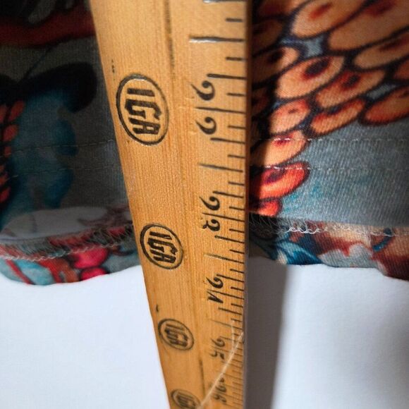 NEVER WORN PARSLEY & SAGE BOHO FLORAL FLUTTER SLEEVES TOP SIZE SMALL - Picture 15 of 15